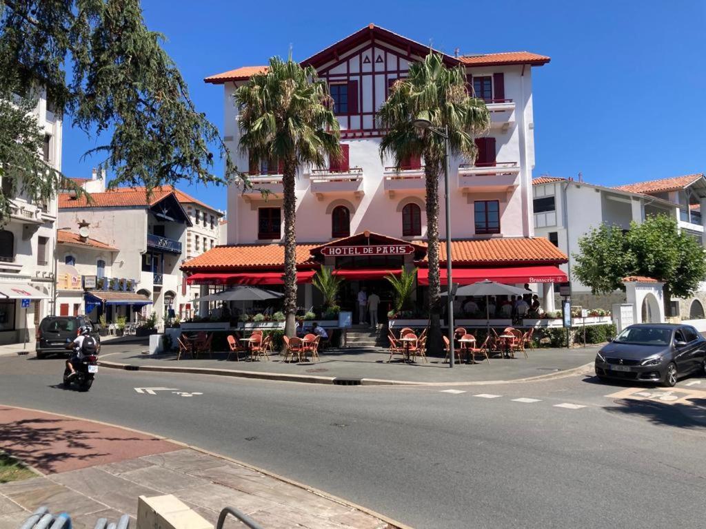 Superbe appartement T3 au centre plage .Parking Hendaye Extérieur photo