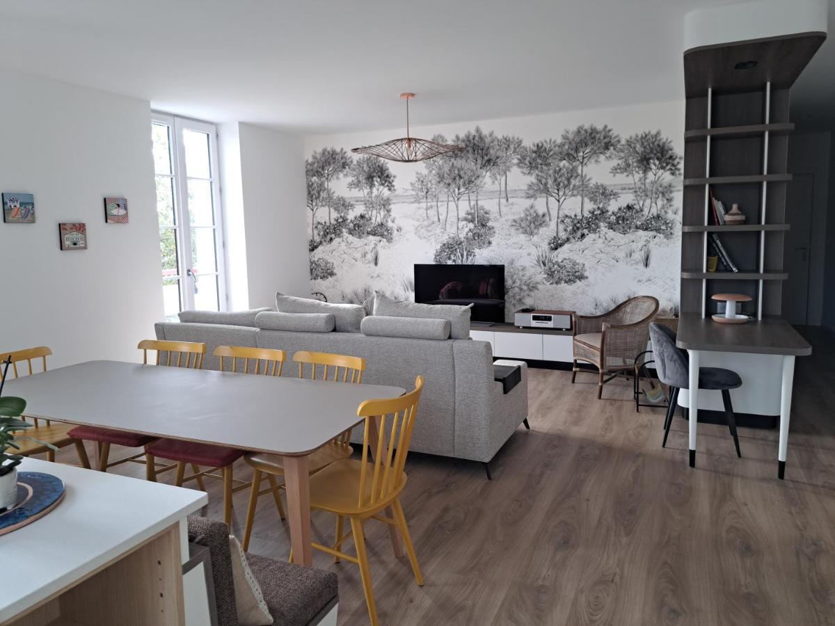 Superbe appartement T3 au centre plage .Parking Hendaye Extérieur photo